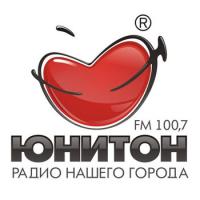 Юнитон 100.7 FM logo