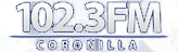 102.3 FM CORONILLA logo
