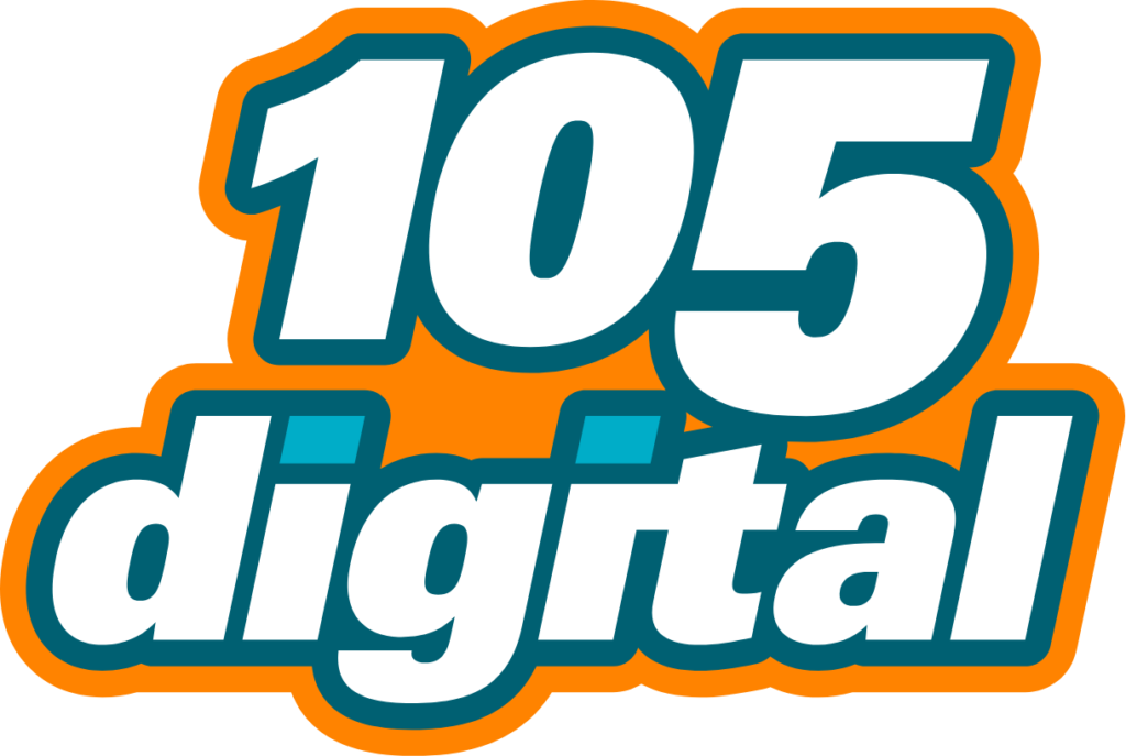 105 DIGITAL 105.3 (Aguascalientes) - 105.3 FM - XHUZ-FM - Radiogrupo - Aguascalientes, Aguascalientes logo