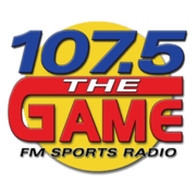 107.5 The Game logo