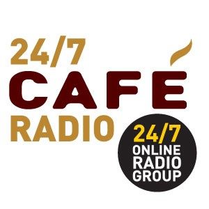 24/7 Cafe Radio logo
