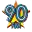 90 FM (95.2( logo