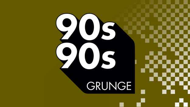 90s90s Grunge logo