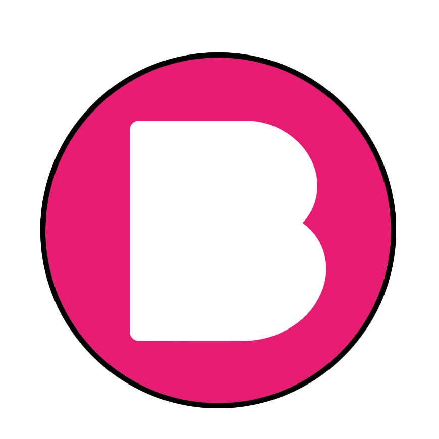 95.6 B Radio logo