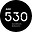AM 530 Somos radio logo