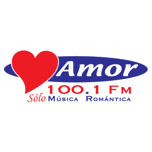 AMOR 100.1 (Mérida) - 100.1 FM - XHYU-FM - Grupo SIPSE Radio - Mérida, Yucatán logo