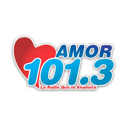 AMOR 101 101.3 (Guaymas) - 101.3 FM - XHFX-FM - Grupo ASVA - Guaymas, Sonora logo