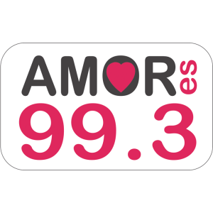 AMOR ES 99.3 (Zacatecas) - 99.3 FM - XHZAZ-FM - Grupo Radiofónico ZER - Zacatecas, Zacatecas logo