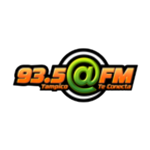 ARROBA FM 93.5 (Tampico) - 93.5 FM - XHPP-FM - Radiorama Tamaulipas - Tampico, Tamaulipas logo