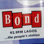 Bond 92.9 FM logo