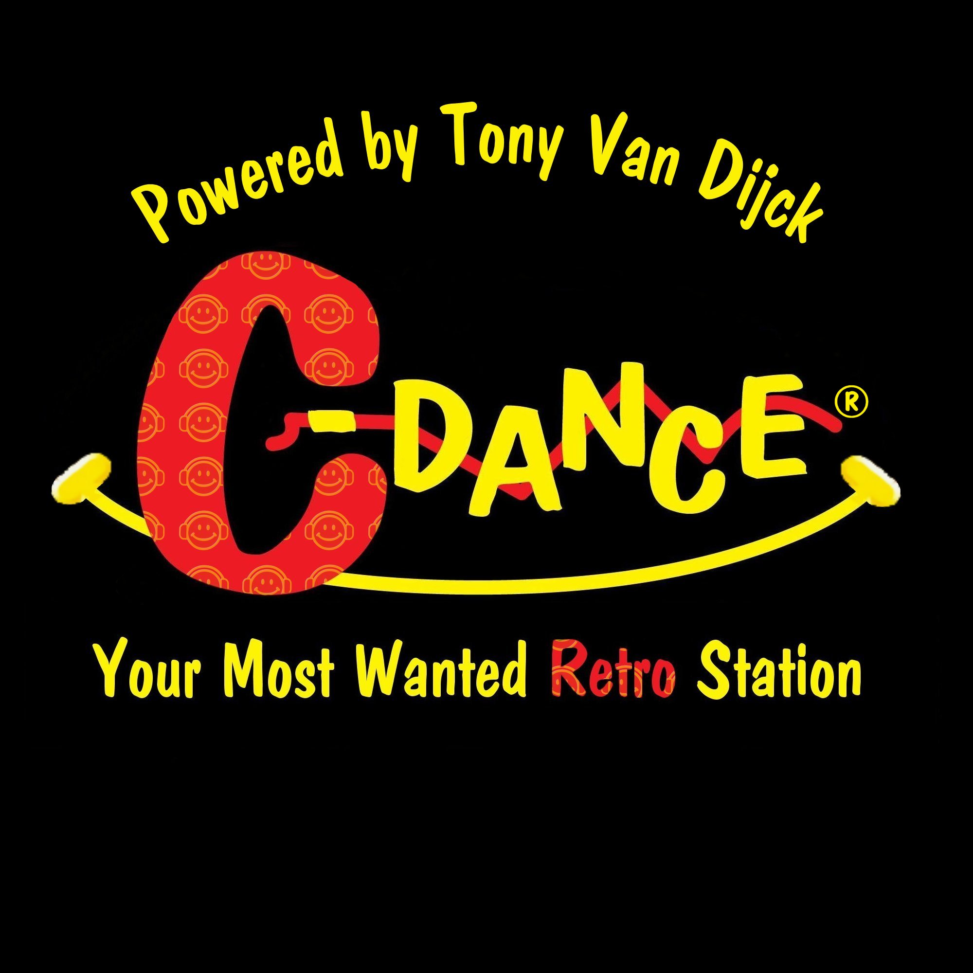 c-dance retro logo