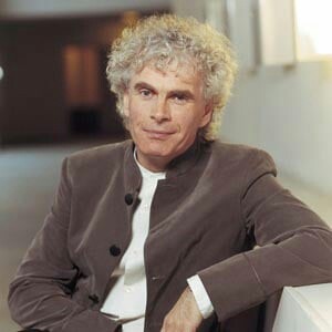 C.R. - Simon Rattle logo