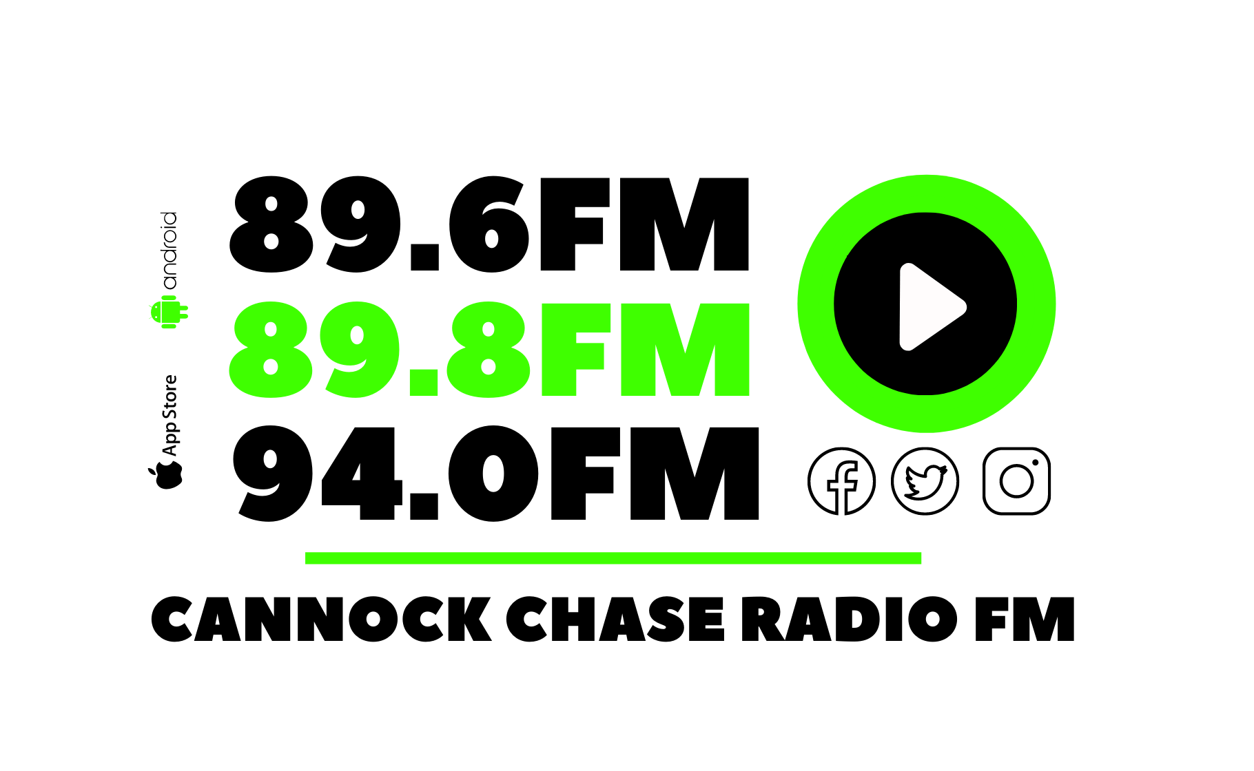 Cannock Chase Radio FM logo