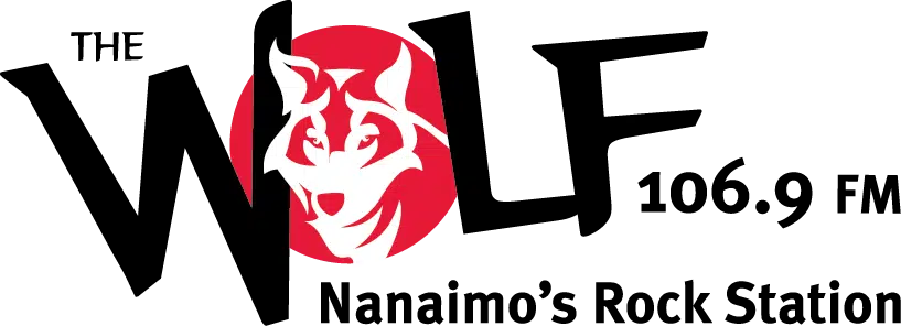 CHWF-FM "The Wolf 106.9" Nanaimo, BC logo