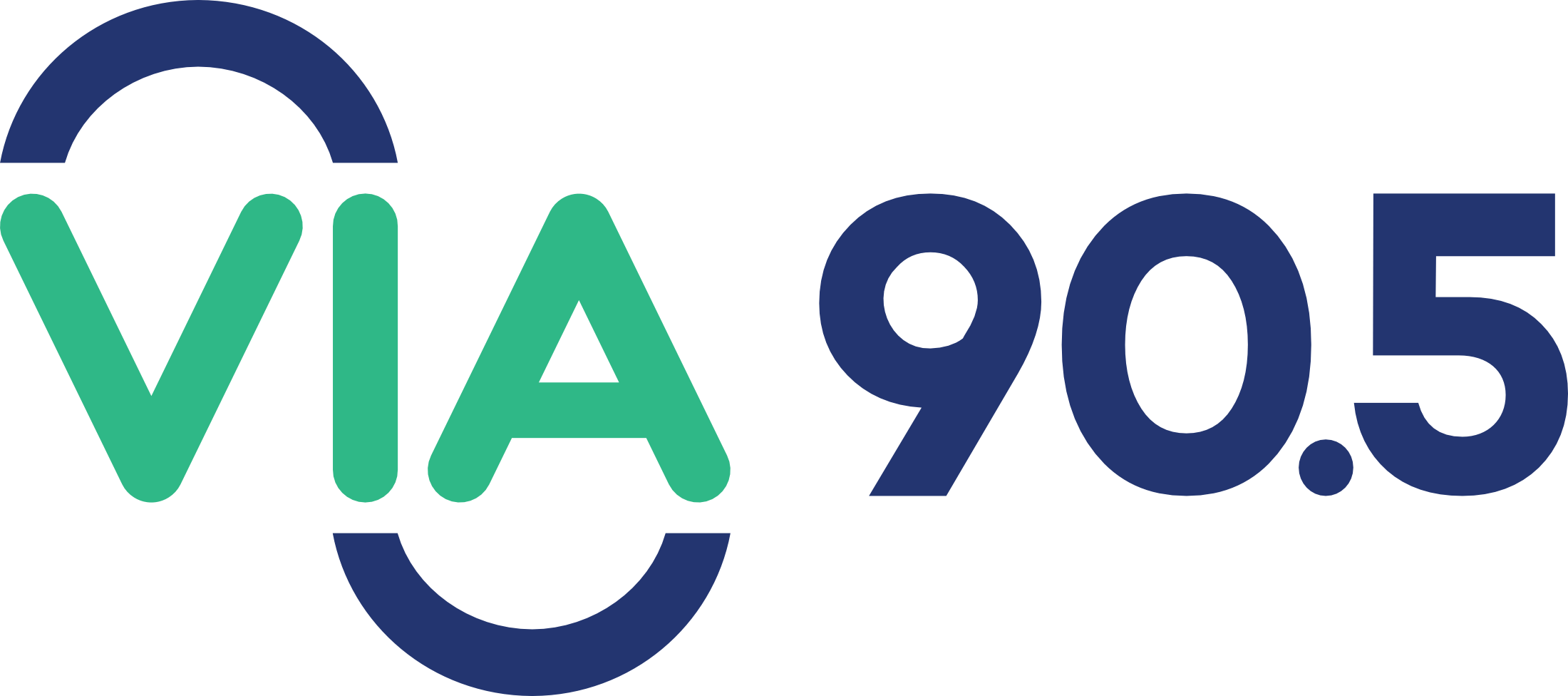 CKBN "Via 90.5" Saint-Gregoire, QC logo