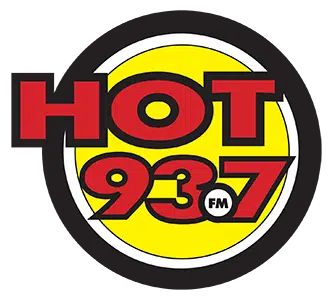 CKWY-FM "Hot 93.7"  Wainwright, AB logo