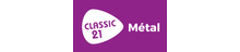 Classic 21 Metal logo