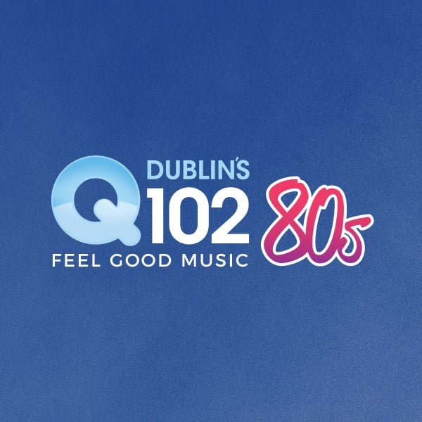 Dublin's Q102 80s logo