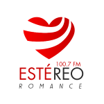 ESTÉREO ROMANCE 100.7 (La Paz) - 100.7 FM - XHZPL-FM - Promomedios California - La Paz, Baja California logo