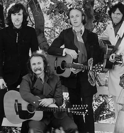 Exclusively Crosby, Stills, Nash & Young logo