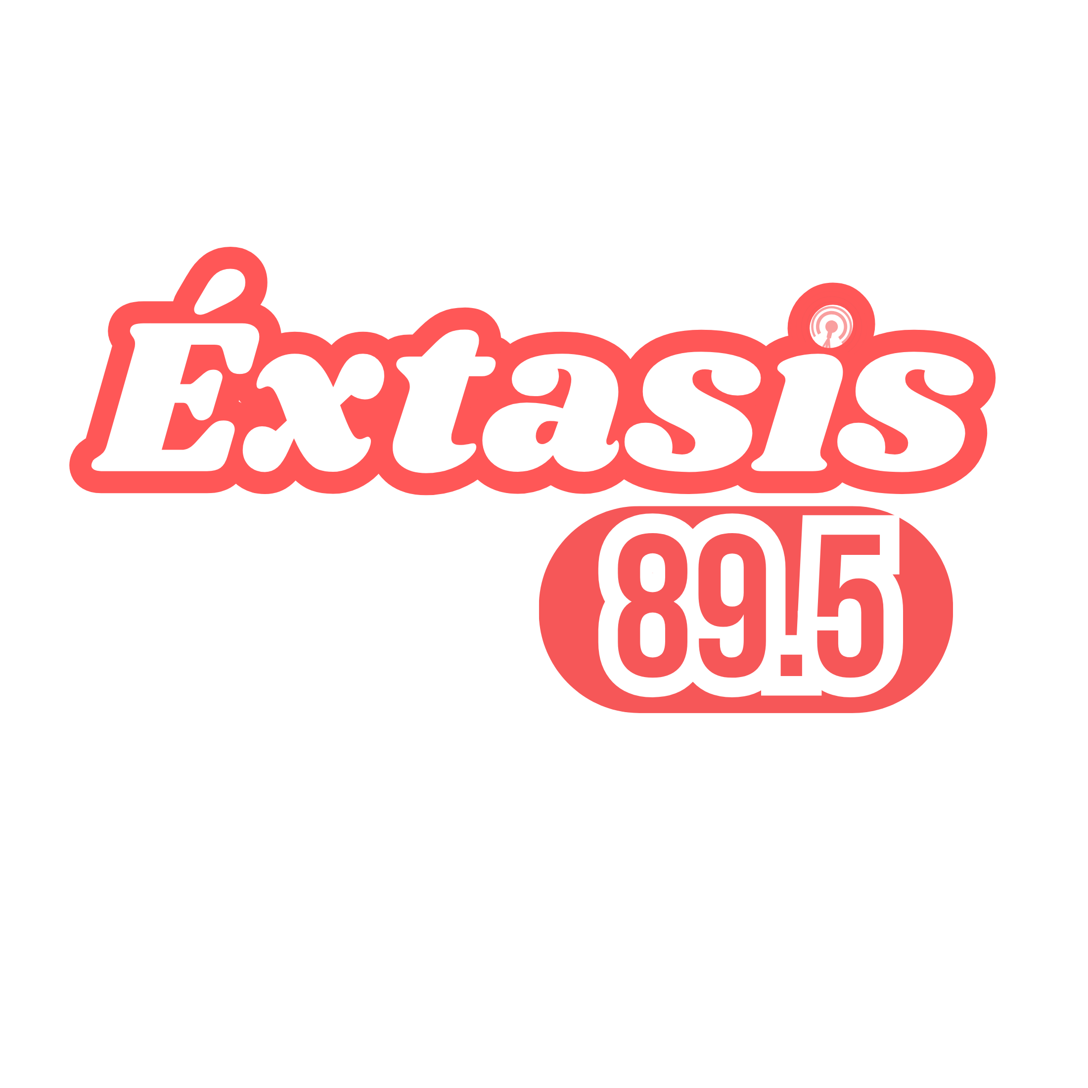 EXTASIS 89.5 logo