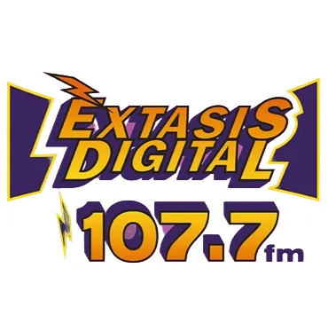 EXTASIS DIGITAL 107.7 (Cuernavaca) - 107.7 FM - XHASM-FM - Radiorama Morelos - Cuernavaca, Morelos logo