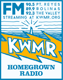 KWMR Point Reyes Station, California logo