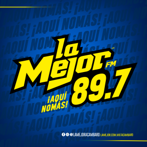 LA MEJOR 89.7 (Acámbaro) - 89.7 FM - XHAK-FM - Organización Radiofónica de Acámbaro - Acámbaro, Guanajuato logo
