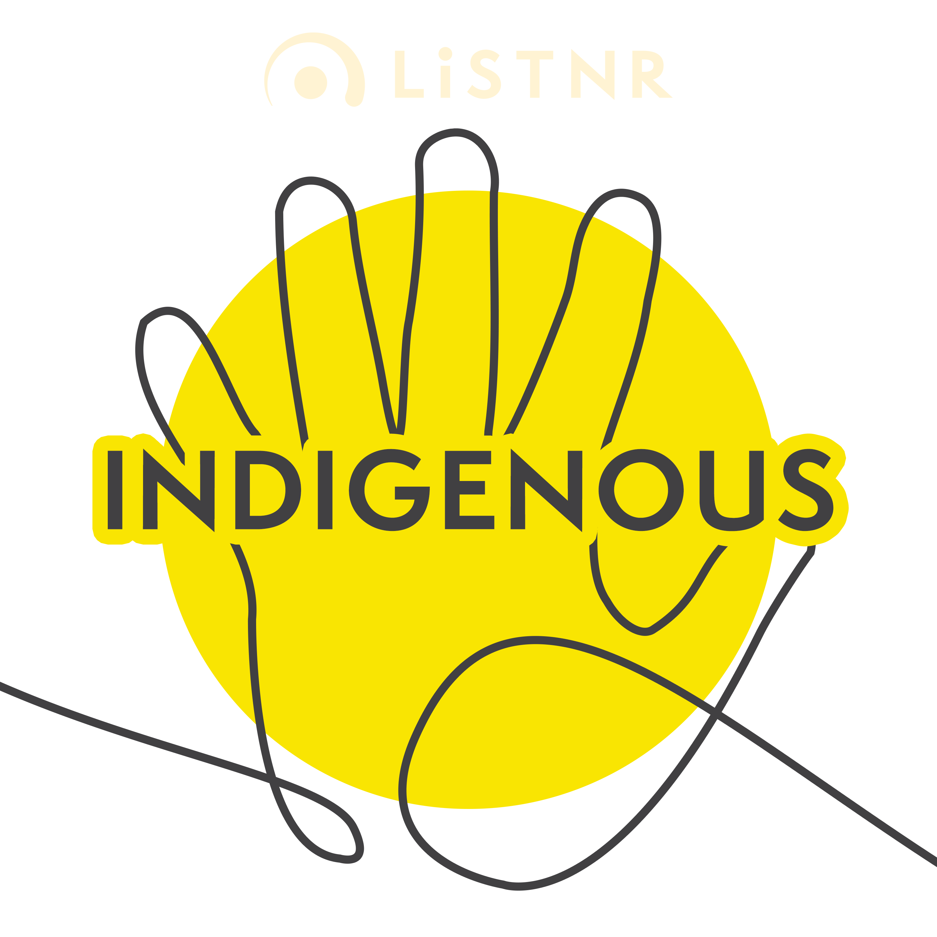 LiSTNR - Indigenous logo