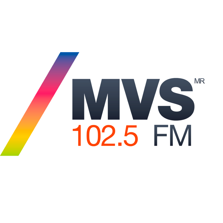 MVS 102.5 (CDMX) - 102.5 FM - XHMVS-FM - MVS Radio - Ciudad de México logo