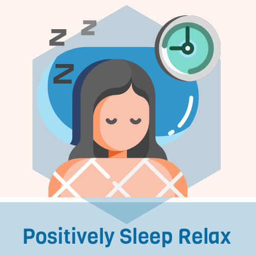 Positively Sleep Relax -om logo