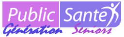 Public Santé Génération Seniors logo