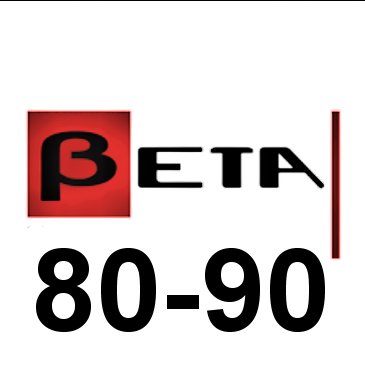 RÁDIO BETA 80-90 logo