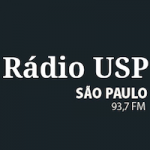 Rádio USP 93.7 FM logo