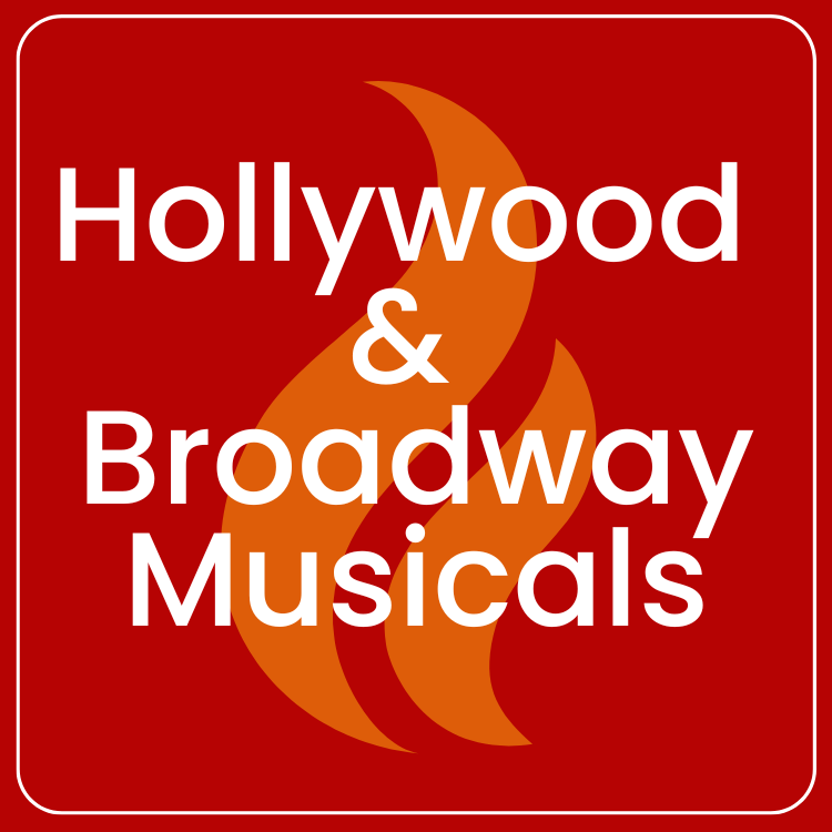 Tinder Radio Hollywood & Broadway Musicals logo