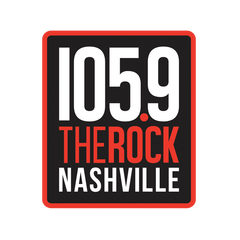 WNRQ 105.9 The Rock logo