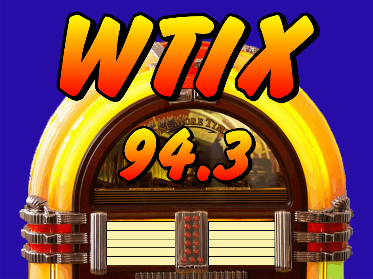 WTIX 94.3-FM New Orleans, LA logo
