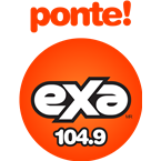 XHEXA "Exa FM" 104.9 FM Mexico City, DF logo