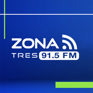 Zona Tres (Guadalajara) - 91.5 FM - XHGEO-FM - Grupo Promomedios - Guadalajara, Jalisco logo